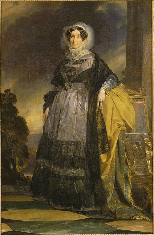 Portrait of Adélaide d'Orléans, 1842, Franz Xaver Winterhalter