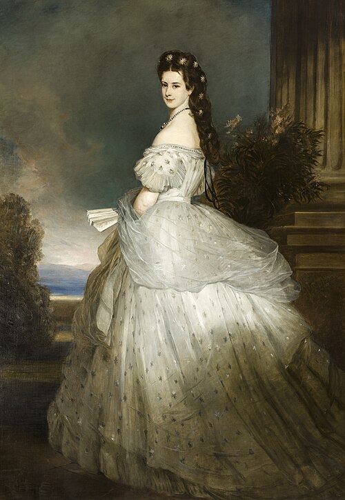 Empress Elisabeth, 1869, Franz Xaver Winterhalter