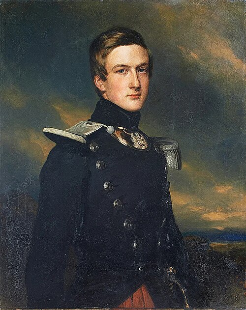 Le duc d'Aumale en chef de bataillon du XVIIe léger, 1840, Franz Xaver Winterhalter