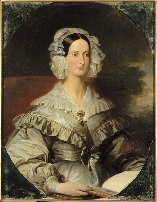 Marie-Christine-Caroline d'Orléans, duchesse de Würtemberg, 1839, Franz Xaver Winterhalter