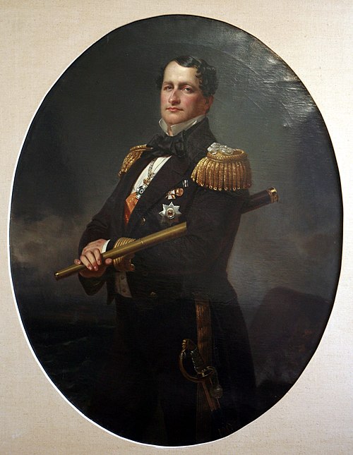 Portrait d'amiral, 1831, Franz Xaver Winterhalter