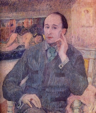 Portrait of Frederick Delius, 1912, Jelka Rosen