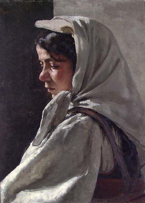 Portrait Study of a young Woman, 2000, Wilhelm Holter