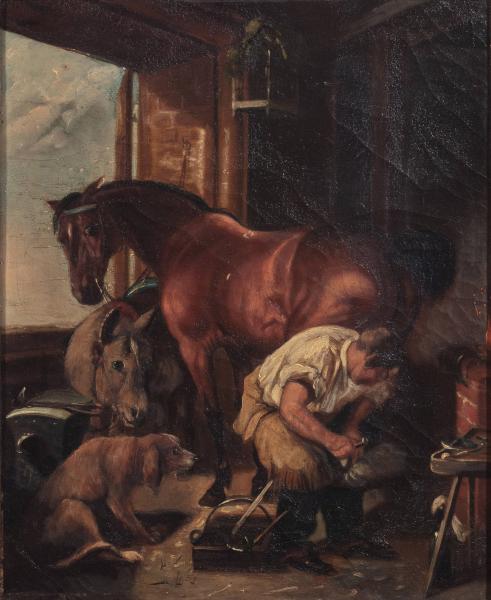 Farrier's Shop, , John Frederick Herring, Sr.