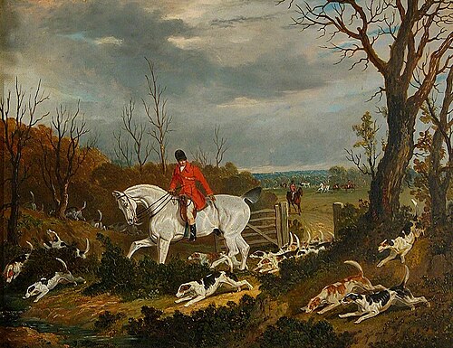 Drawing the Covert, 1831, John Frederick Herring, Sr.