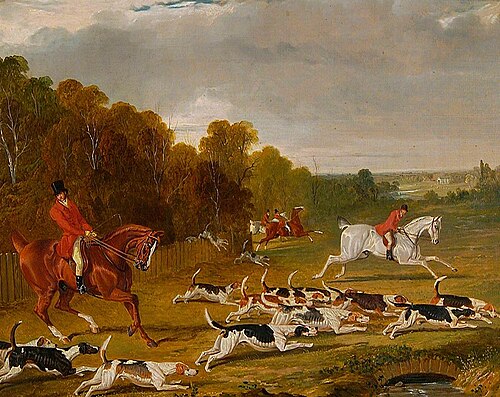 Hounds Leaving Covert, 1831, John Frederick Herring, Sr.