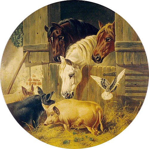 Stable Door, 1835, John Frederick Herring, Sr.