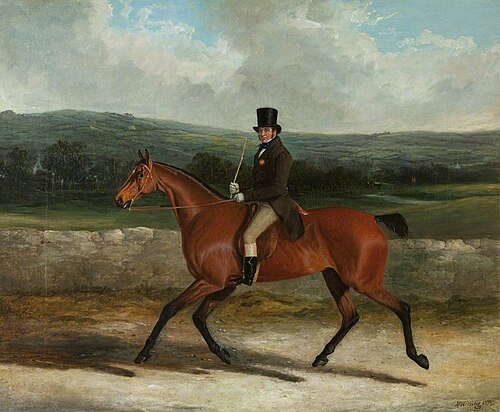 William Ward on Horseback, 1839, John Frederick Herring, Sr.