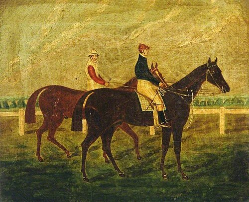 'Charles XII' and 'Euclid', 1840, John Frederick Herring, Sr.