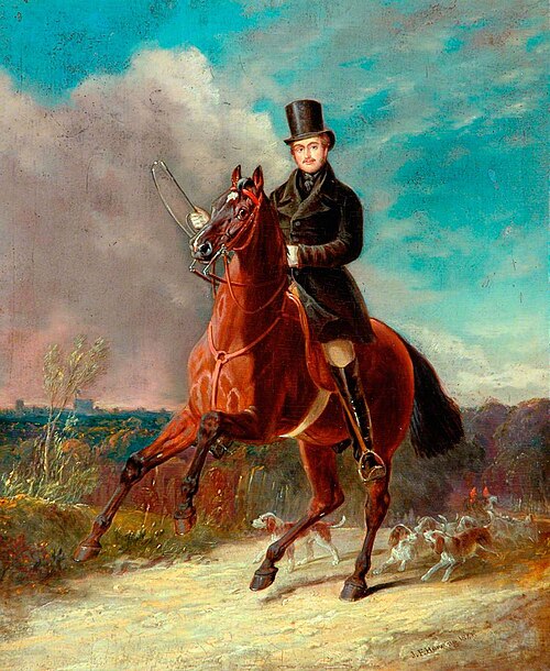 The Prince Consort on Horseback, 1841, John Frederick Herring, Sr.