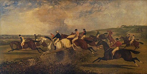 Punchestown Steeplechase, 1844, John Frederick Herring, Sr.