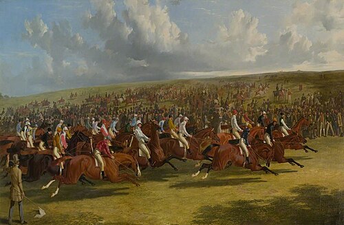 The Derby, 1844: The Start, 1844, John Frederick Herring, Sr.