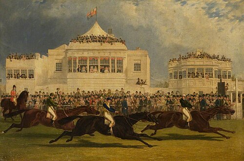 The Race for the Emperor of Russia's Cup at Ascot, 1845, 1845, John Frederick Herring, Sr.