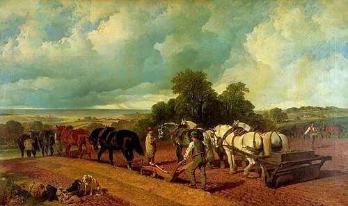 Seed Time, 1855, John Frederick Herring, Sr.