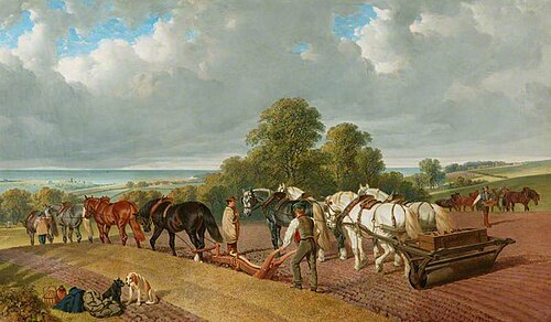 Seed Time, 1856, John Frederick Herring, Sr.