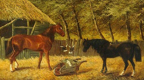 Farmyard Scene, , John Frederick Herring, Sr.