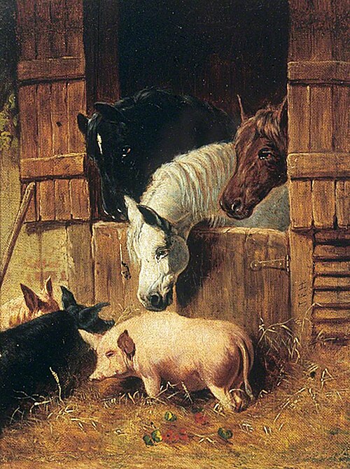 Farmyard Scene, , John Frederick Herring, Sr.