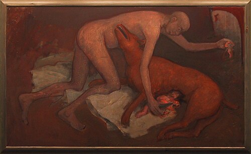 Examining the animal, , Bjørn Krogstad