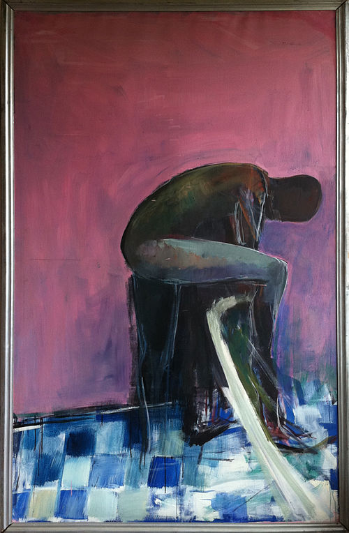 Badebilde I, 1971, Bjørn Krogstad