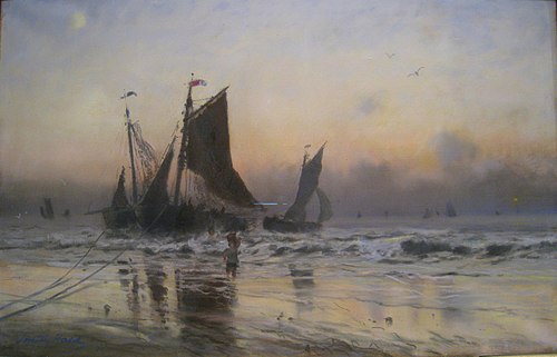 Sunset i Flanders, 2000, Frithjof Smith-Hald