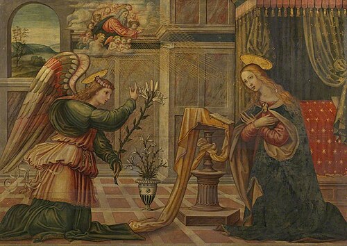 Annunciation, 1500, Maître de Marradi