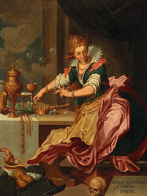 An Allegory of Vanity, 1586, Joos van Winghe