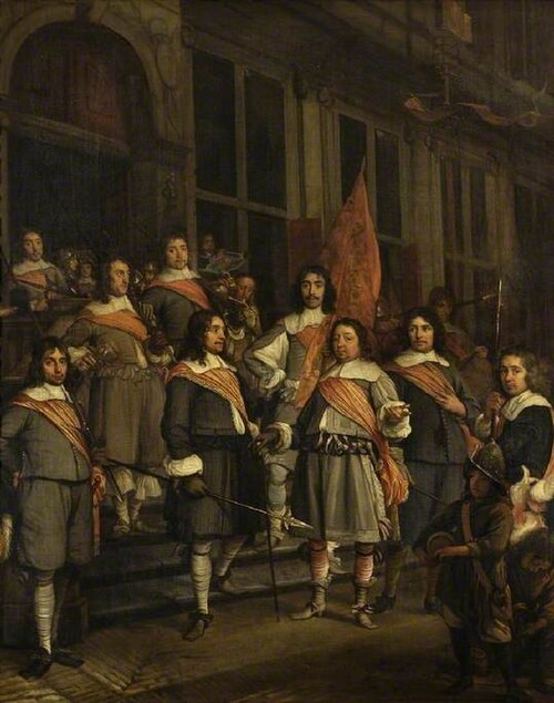 A Company of the Hague Arquebusiers, 1660, Martinus Lengele