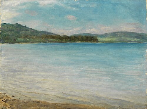 At the Lake Constance, 1905, Wilhelm Steinhausen