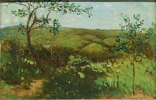 Meadow landscape, 1875, Wilhelm Steinhausen