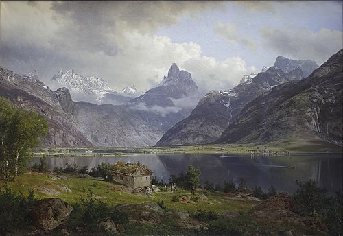 Fra Romsdalen, 1867, Johan Fredrik Eckersberg