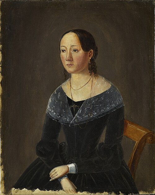 Portrait, 1844, Johan Fredrik Eckersberg