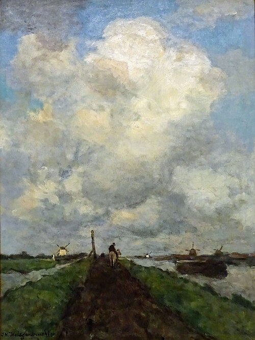 Weisse Wolke, 1901, Johan Hendrik Weissenbruch