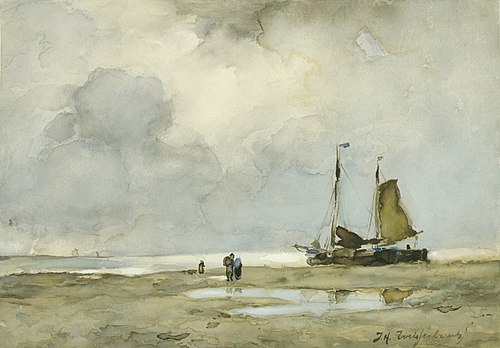 Beach Sight, 1895, Johan Hendrik Weissenbruch