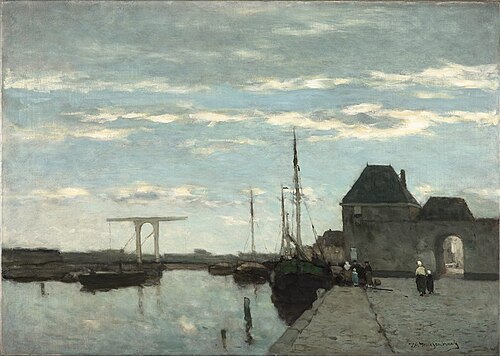 Souvenir de Haarlem, 1887, Johan Hendrik Weissenbruch