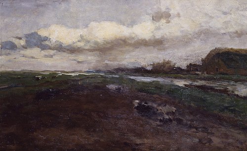 Landschap, 1871, Johan Hendrik Weissenbruch