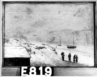 Strandgezicht in de winter, , Johan Hendrik Weissenbruch