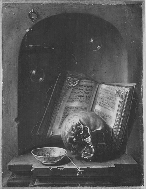 Memento mori, 1731, Johann Adalbert Angermayer