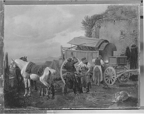 Österreichische Feldschmiede, 1822, Johann Adam Klein