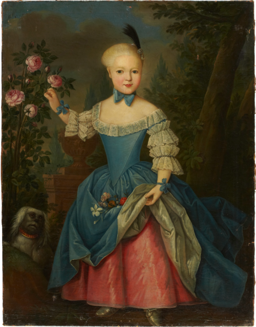 Portrait of Henriette von Holzhausen, 1758, Anton Tischbein