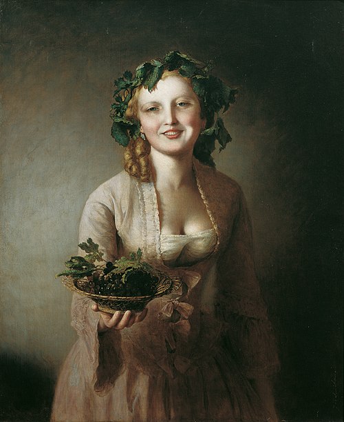Lexi mit den Trauben, , Johann Baptist Reiter