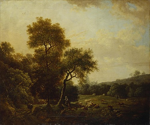Paysage, 1773, Johann Christian Klengel