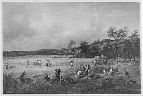 Erntelandschaft, 1809, Johann Christian Klengel