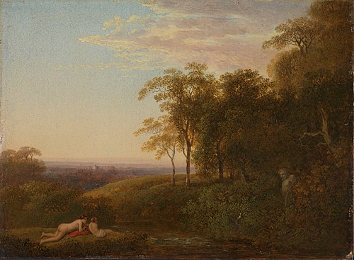 Painting, 1787, Johann Christian Klengel