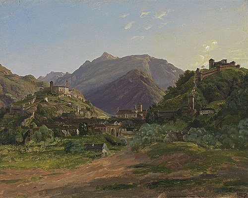 Bellinzona, 1829, Johann Christian Ziegler
