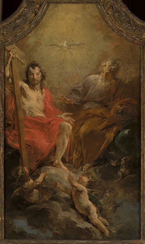 La Sainte Trinité, 1680, Johann Christoph Liška