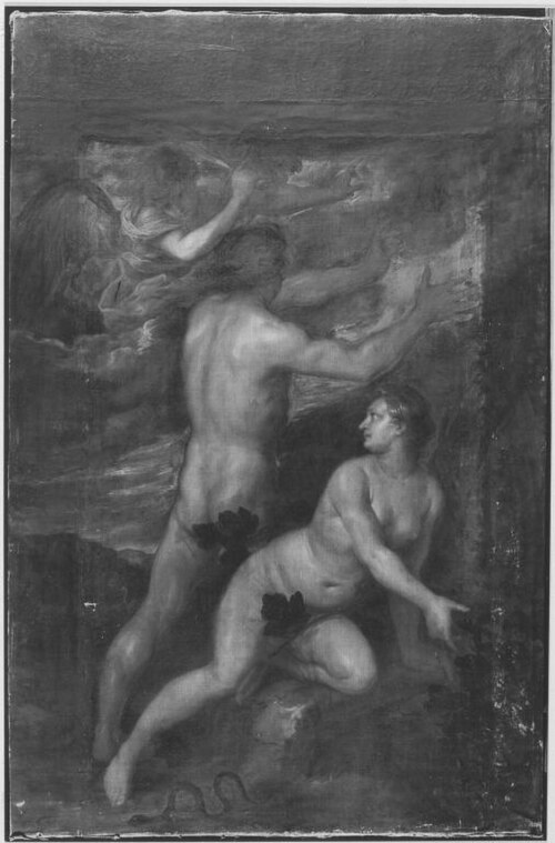 Austreibung aus dem Paradies (?), 1645, Johann Christoph Storer