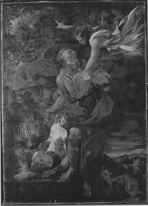 Abrahams Opfer (zugeschrieben), 1645, Johann Christoph Storer