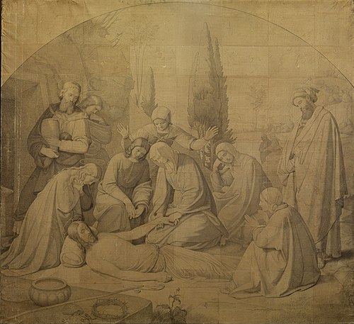 Beweinung Christi, 1843, Johann Friedrich Overbeck
