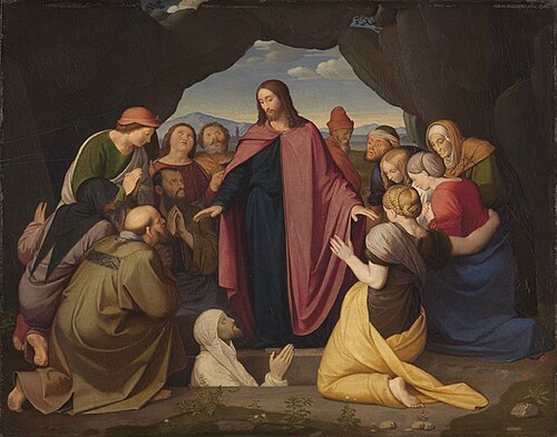 Auferweckung des Lazarus, 1822, Johann Friedrich Overbeck