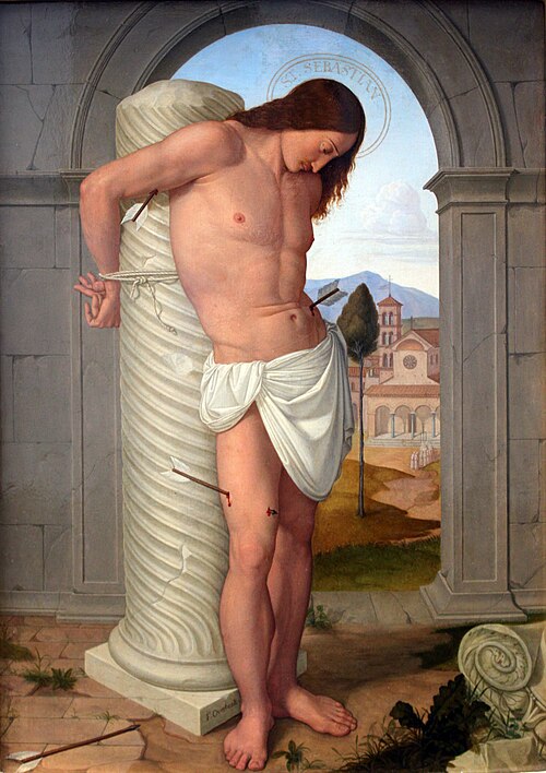 Saint Sebastian, 1814, Johann Friedrich Overbeck